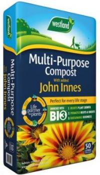 Multipurpose compost with John Innes